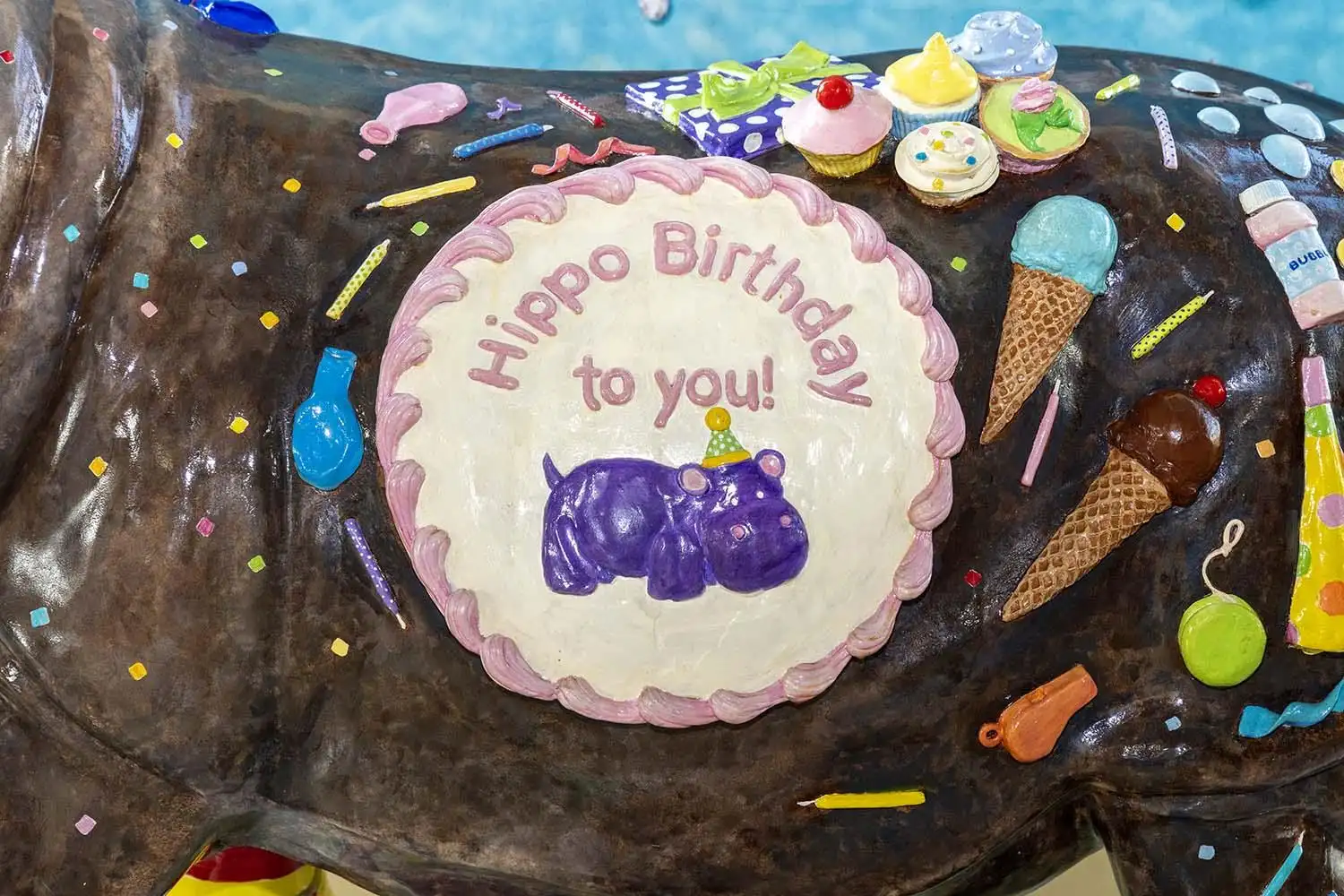 Happy Birthday to you - Birthday Hippo