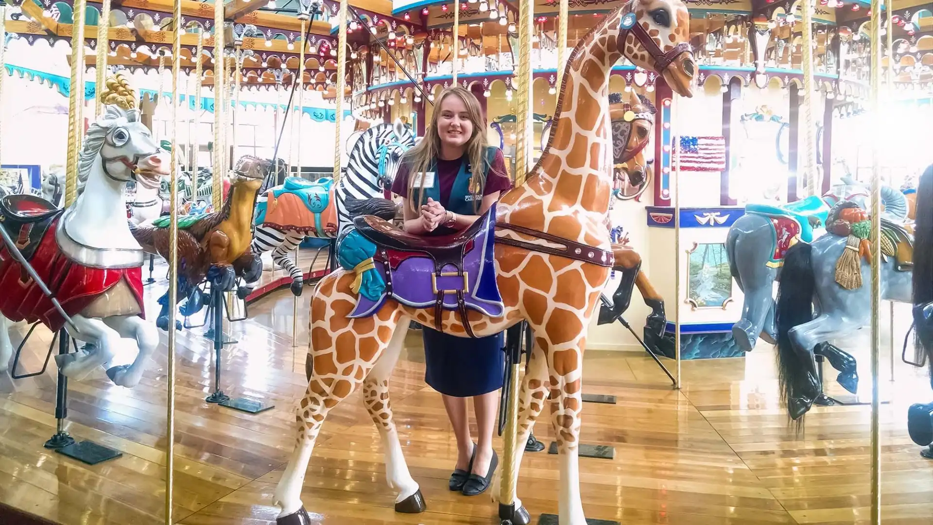 Volunteer at the Carousel.